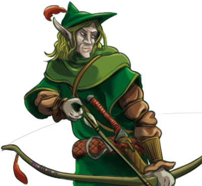 Santiaguete Is On The - Elf Ranger Battle For Wesnoth (400x400)