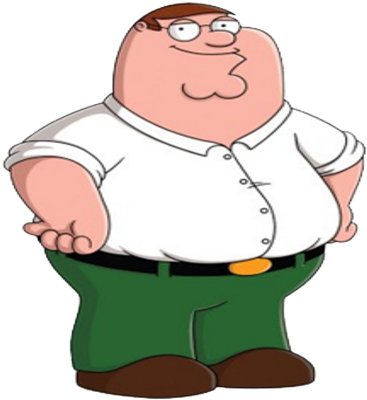 Griffin Clipart Transparent - Family Guy Thin Peter (420x420)