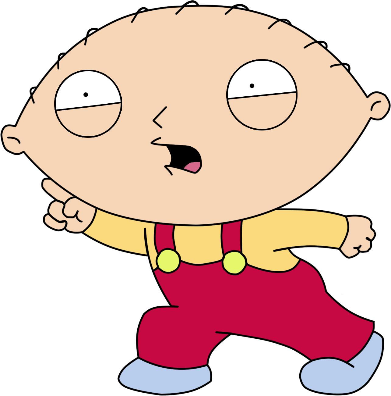 Griffin Clipart Mad - Stewie Griffin Angry (1299x1315)