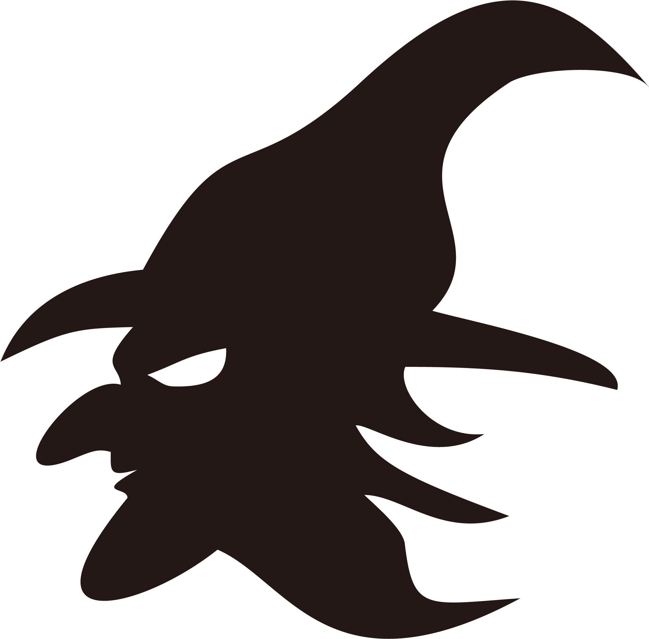 Png Transparent Mart - Witch Face Stencil (2480x2480)