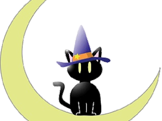 Halloween Clipart Clipart Moon - Halloween Clip Art Gifs (640x480)
