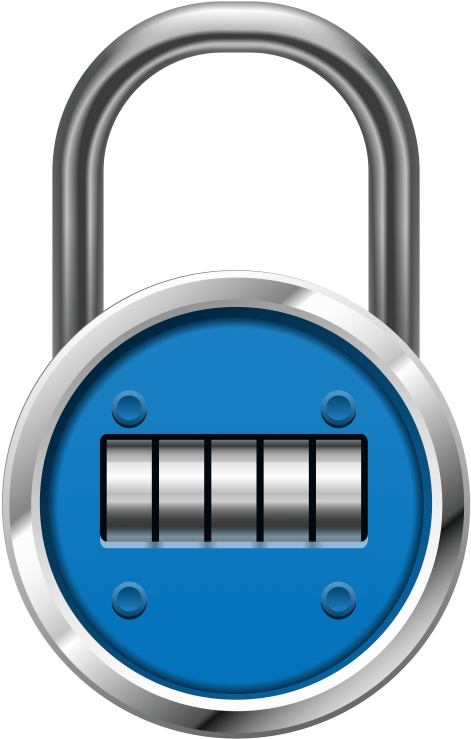 Download Blue Padlock Clipart Png Photo - Padlock Png (480x756)