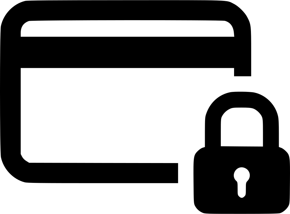 Padlock Clipart Safe Secure - Credit Secure Icon Transparent (980x722)