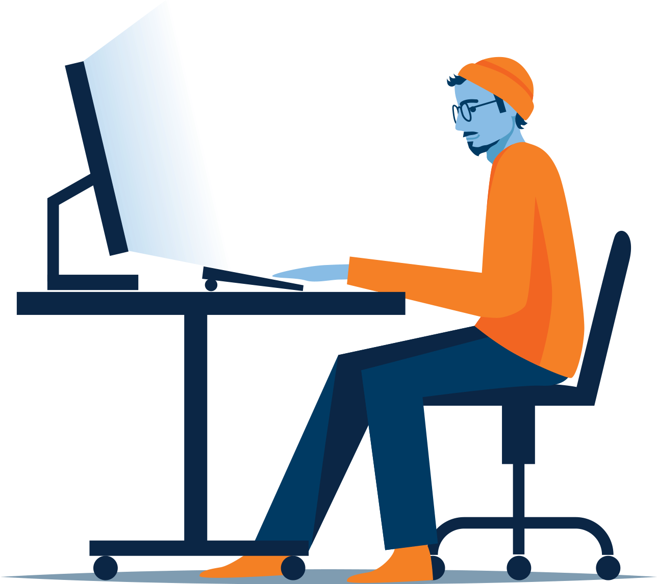 Clipart Black And White Stock Work At Home Remote Jobs - Woman (1361x1145)