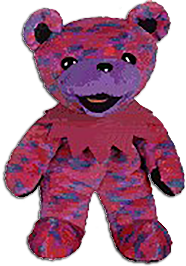 Grateful Dead Jack A Roe Bean Bear - Grateful Dead Bear Jack A Roe (739x1015)