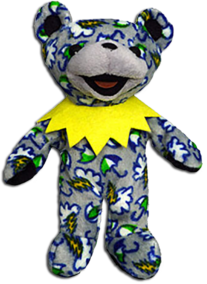 Grateful Dead Limited Edition Cold Rain Bean Bear - Grateful Dead Bears Grateful Dead Bear Cold Rain (729x1000)