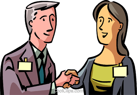 Greeting/shaking Hands Royalty Free Vector Clip Art - Aperto De Mão Clipart (480x333)