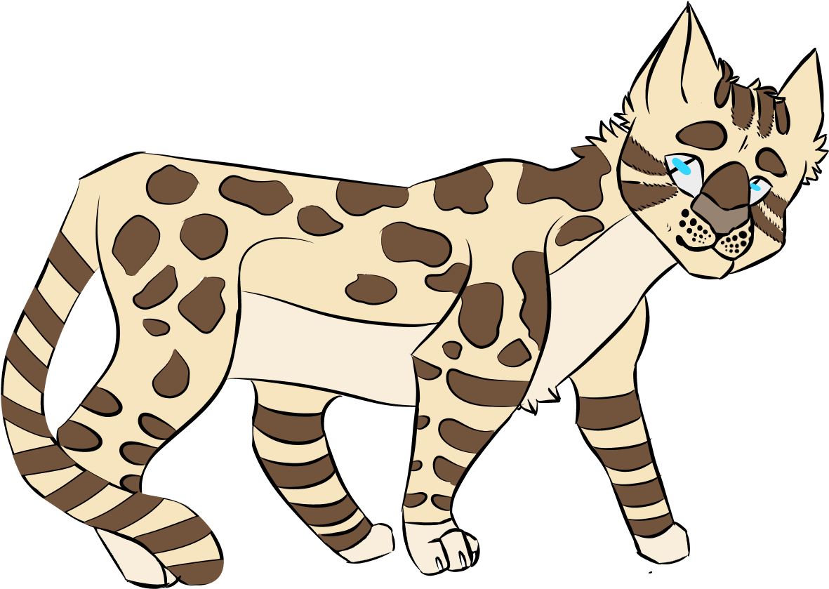 Mammal Clipart April - Cartoon (1200x900)
