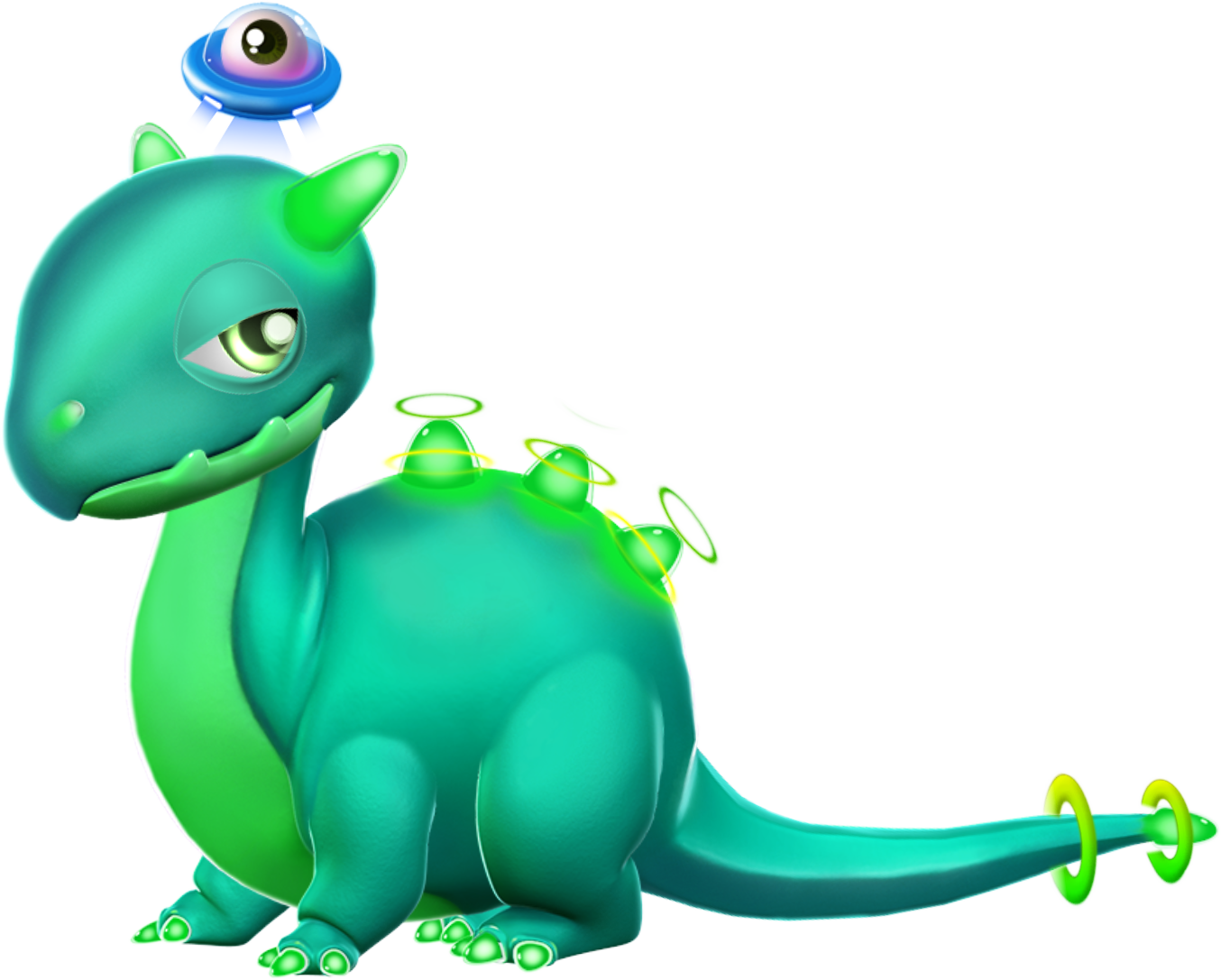 Clip Art Alien Dragon With Transparent Background - Alien Dragon Dragon Mania (1354x1087)