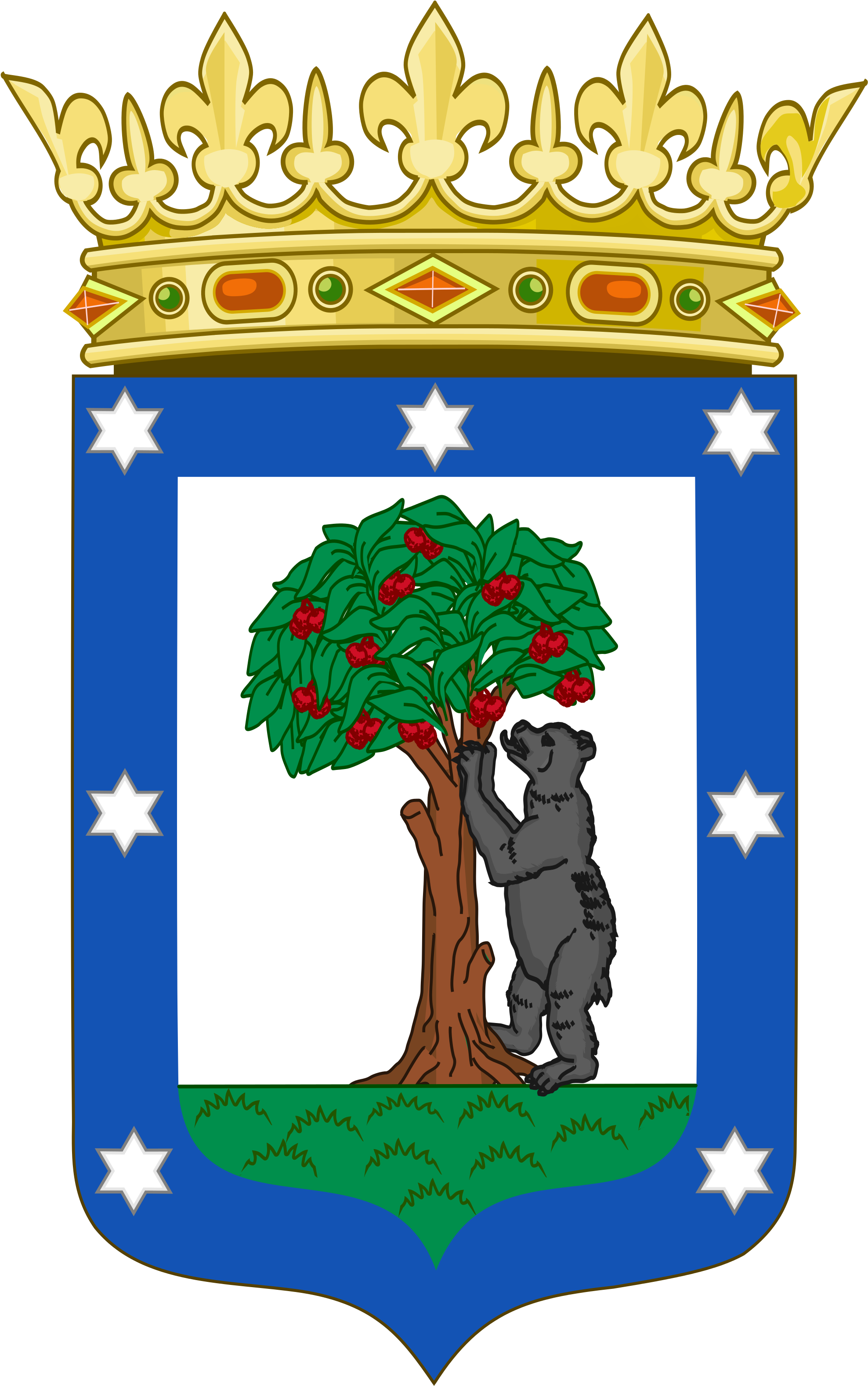 Open - Escudo Oso Y El Madroño (2000x3182)