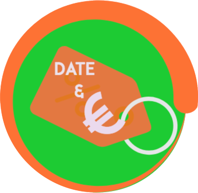 The Price Includes - Circle (694x679)