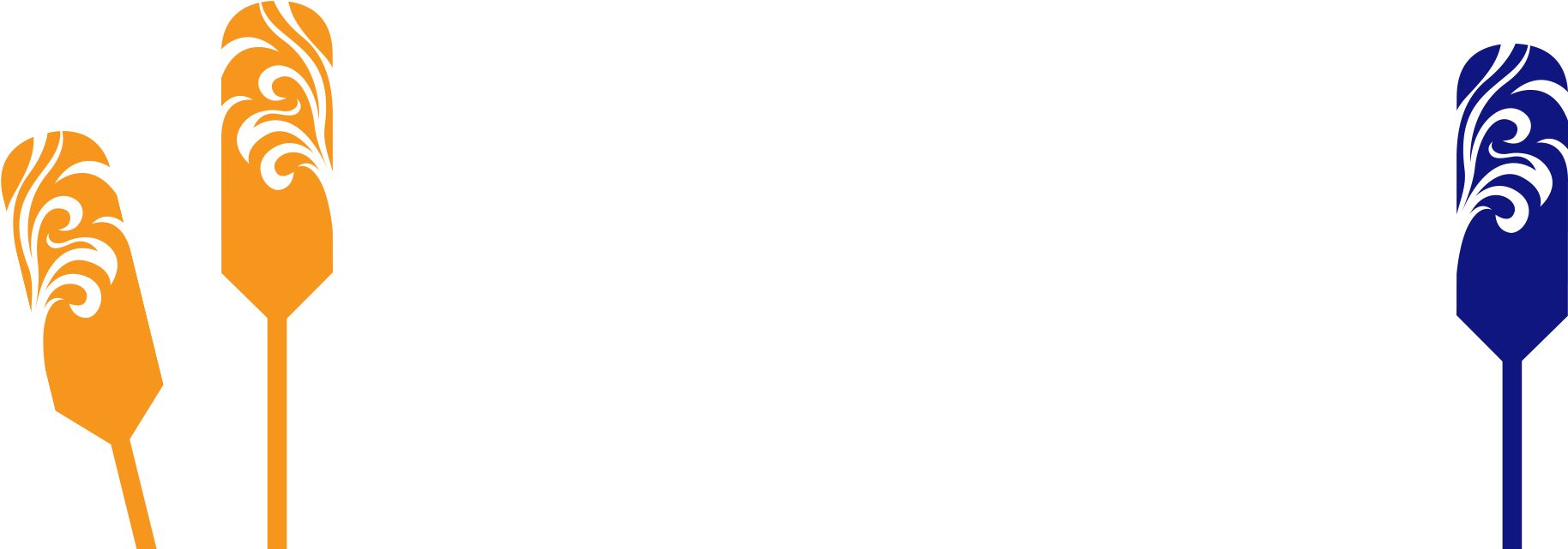 Drums On The Dam Annual United Way Dragon Boat Race - Dragon Boat Paddle Png (2560x697)