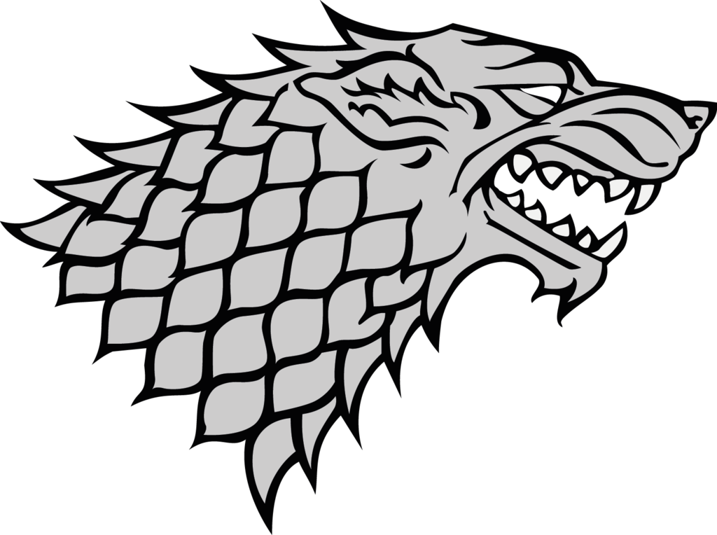 Resultado De Imagem Para Game Of Thrones Lobo House - House Stark Png (1024x764)