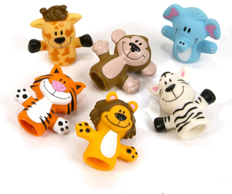 Guiñol, Titeres De Dedo Zoologico - Zoo Animal Finger Puppets (1000x800)
