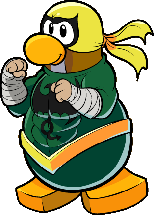 Image Ironfist Png Club - Club Penguin Characters Transparent (314x439)