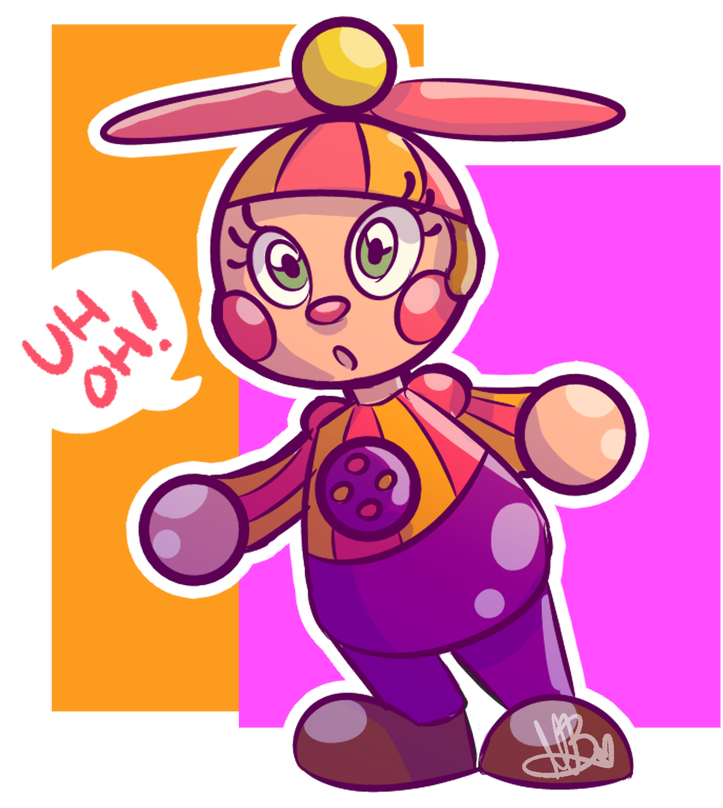 Uh-oh By Mynnub - Fnaf Dee Dee Fan Art (923x866)