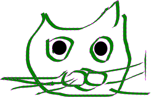 Eye Line Art Computer Icons Smiley Face - Clip Art (529x340)