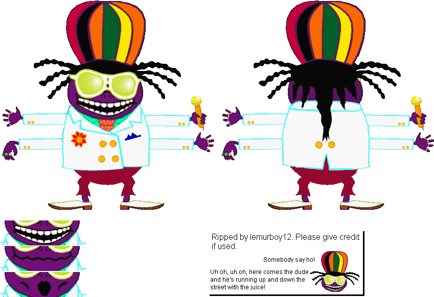 Click For Full Sized Image Mc King Kong Mushi - Parappa Mc King Kong Mushi (849x582)