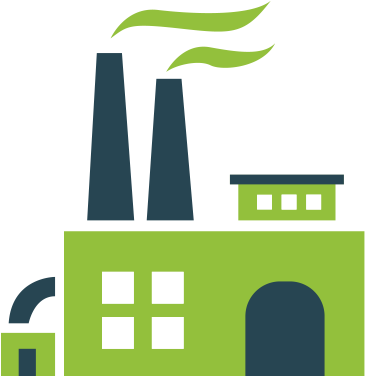 Idr Environmental Services Fm Radio Logo Radio Symbol - Clean Factory Clipart (417x417)