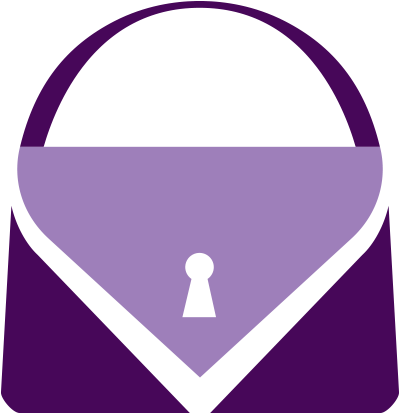 $10 - Purple Purse Challenge (400x422)
