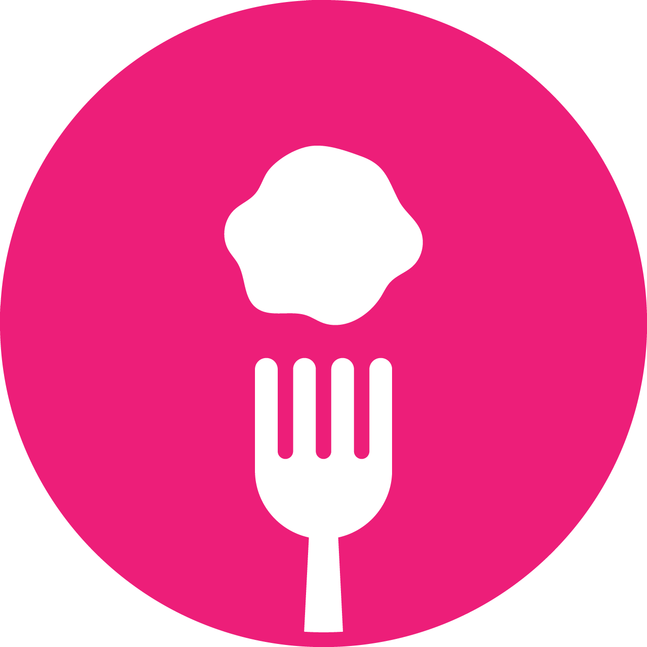 Packaging Vector Innovative - Food Pink Icon Png Transparent (1279x1279)