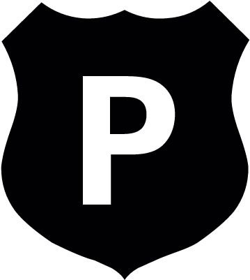 Police Shield Vector - Police Station Symbol On Map (400x400)