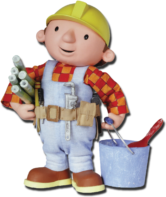 Cuddly Collectibles - Bob The Builder Png (554x658)