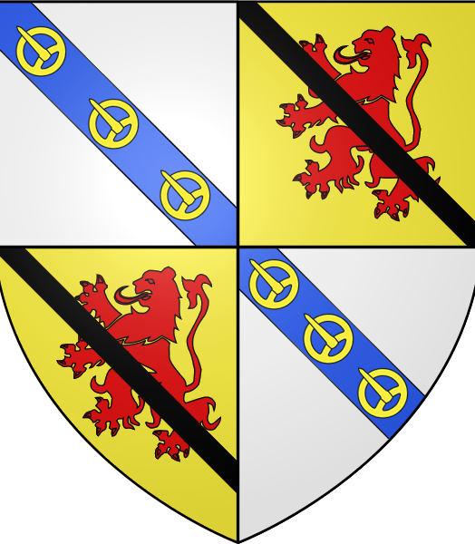 Arms Of The Clan Leslie - Coat Of Arms (524x600)