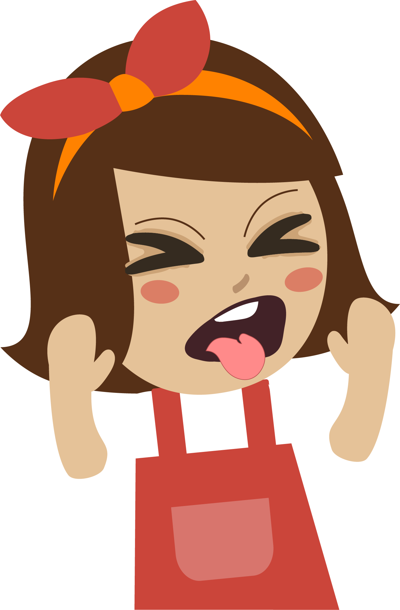 Clip Art Freeuse Stock Flavorx Healthy Kids Happy Families - Cartoon (1360x2076)