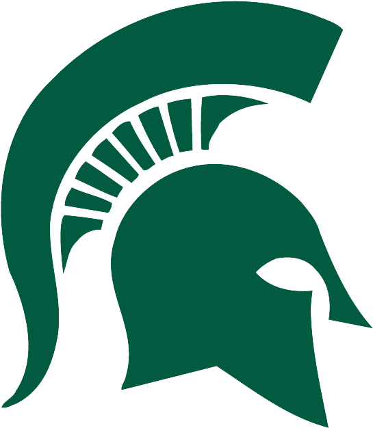 Maggie Ferrell, Null - Michigan State Spartans Logo (624x728)