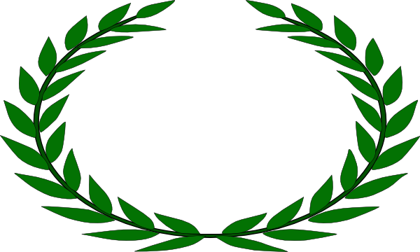 This Free Clip Arts Design Of Laurel Scale - This Free Clip Arts Design Of Laurel Scale (600x360)
