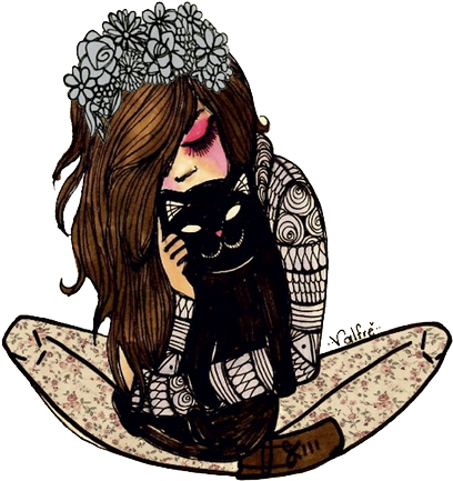 Vintage Girl Png 19 By Ananurputeri - Девушка Арт Пнг (425x439)