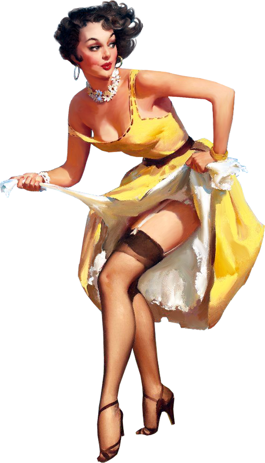 Wedding Invitation Las Vegas - Pin Up Vintage Png (915x1600)