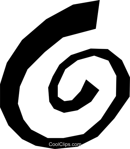 Text Aids Royalty Free Vector Clip Art Illustration - Bussola Icon (418x480)