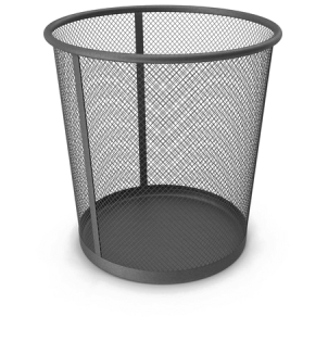 Waste Basket Transparent Background - Waste Container (400x400)