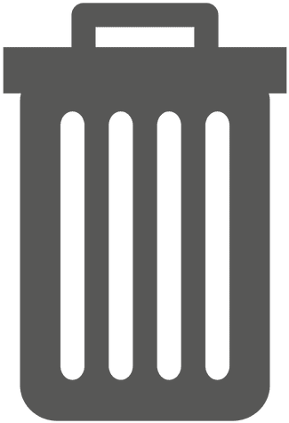 Open Trash Can Png Clipart Free Download - Trash Can Vector Png (512x512)