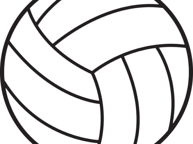 Volleyball Clipart Clear Background - Volleyball Png (640x480)