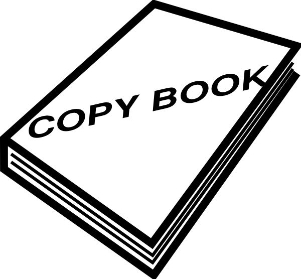Closed Book Clip Art (600x556)