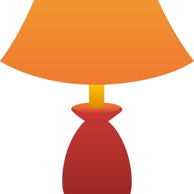 Floor Lamp Clipart Black And White Clipart Panda Free - Clip Art (680x680)