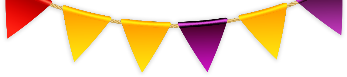 Fiesta Flags Png - Fiesta Flags Png (1175x255)