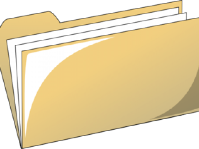 Folder Clipart File Folder - Paper (640x480)