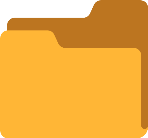 Jpg Freeuse Clipart File Folder - File Folder Emoji Png (512x512)