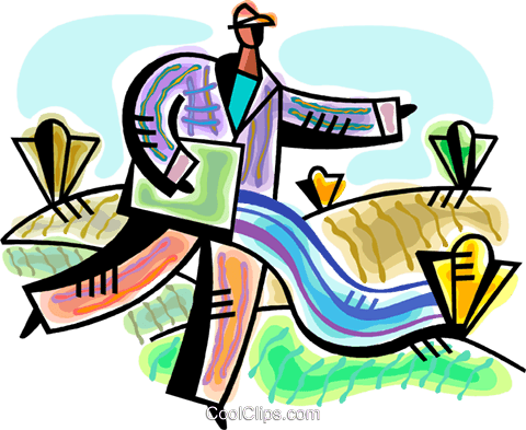 Businessman Walking With File Folder Royalty Free Vector - Businessman Walking With File Folder Royalty Free Vector (480x393)