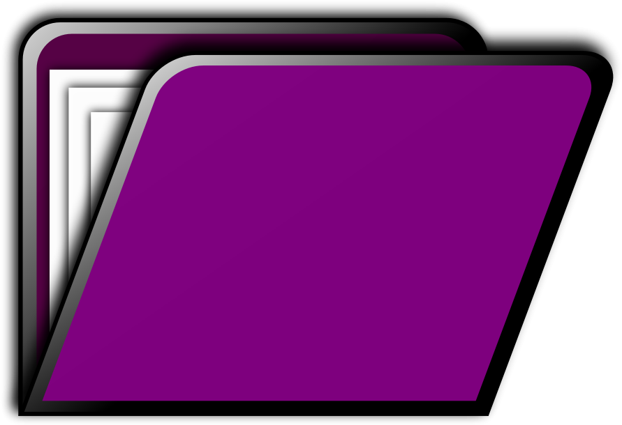 Computer Icons Directory Download Document File Folders - Dossier Violet (900x616)
