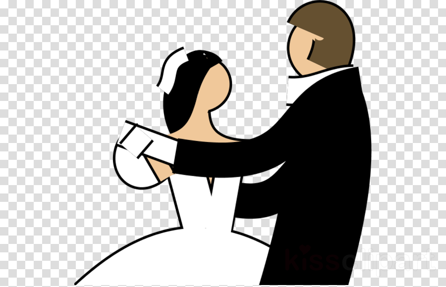 Wedding Dance Clip Art Clipart Hindu Wedding Clip Art - Wife And Husband Png (900x580)