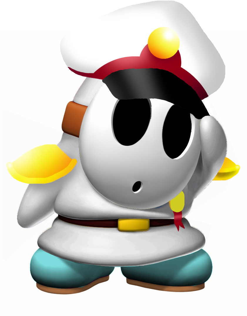 Free Download King Shy Guy Mario Clipart Paper Mario - Shy Guy Kkk (840x1114)
