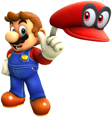 Super Mario Odyssey Render By 1-uphedgehog - Super Mario Odyssey Render By 1-uphedgehog (1192x670)