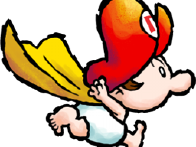 Super Mario Clipart Baby - Baby Mario (640x480)