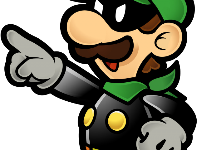 Super Mario Clipart File - Super Paper Mario Mr (640x480)