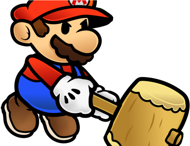 Super Mario Clipart Fist - Paper Mario Sticker Star Mario (640x480)